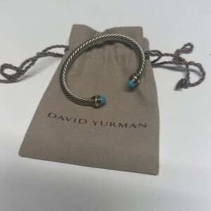 David Yurman turquoise cable